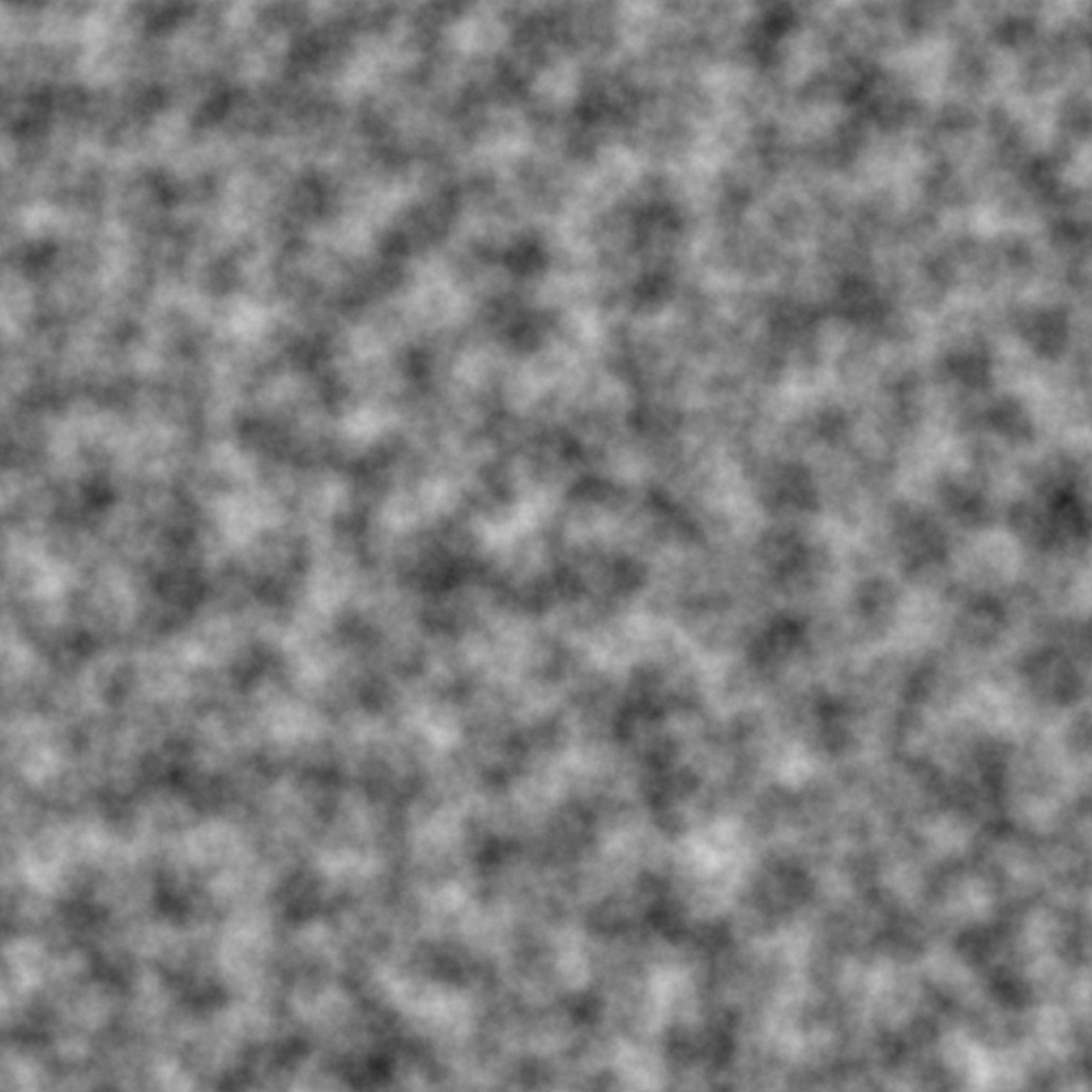 A black and white image of perlin noise.